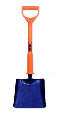 Insulated poly fibre BS8020 square treaded shovel