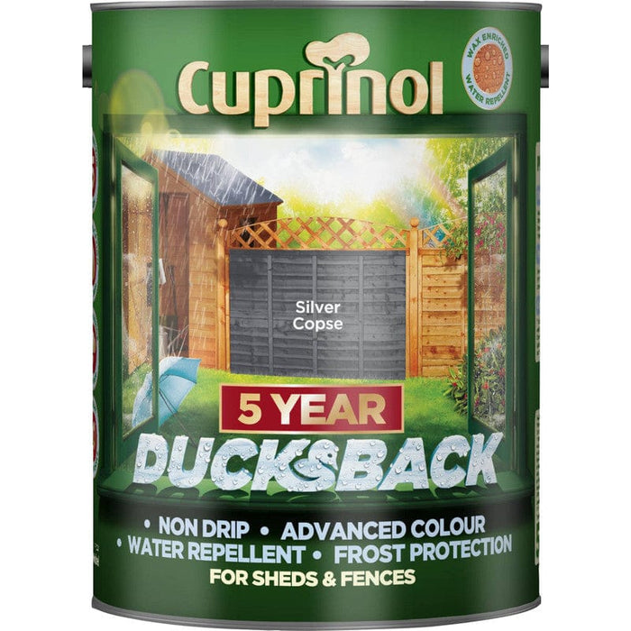 Cuprinol Ducksback 5L - Available in 6 colours