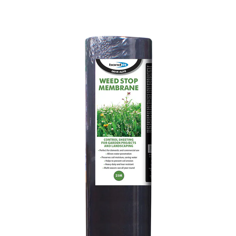 Weed stop membrane 1m x 15m Roll black