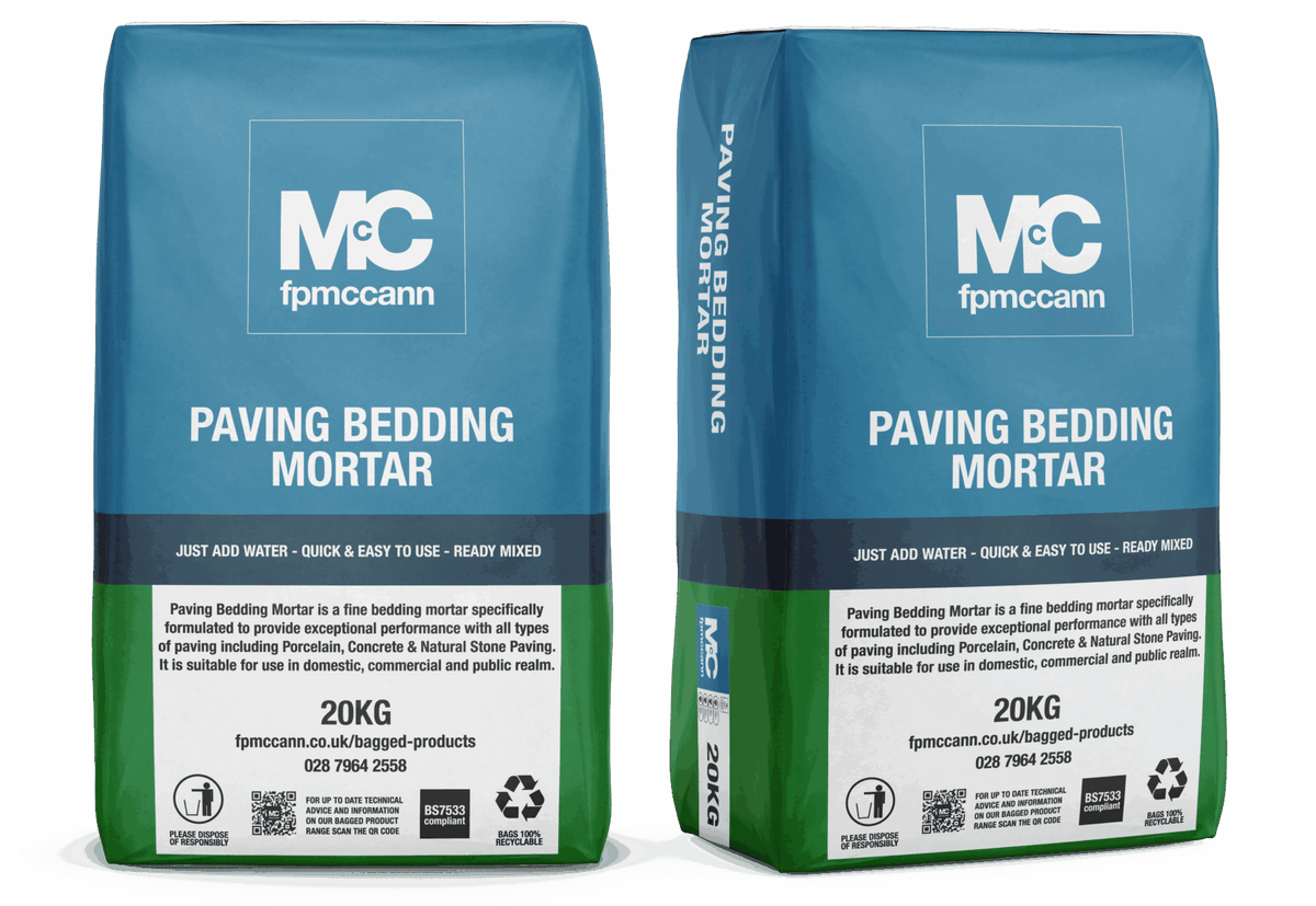 FP McCann Paving Bedding Mortar 20kg Ready to Use — Alter Supplies