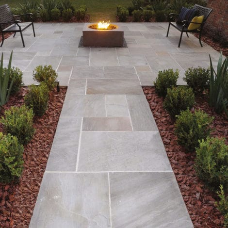 Grey Natural Paving Classicstone Natural Sandstone Paving Project Pack, 22.2m²