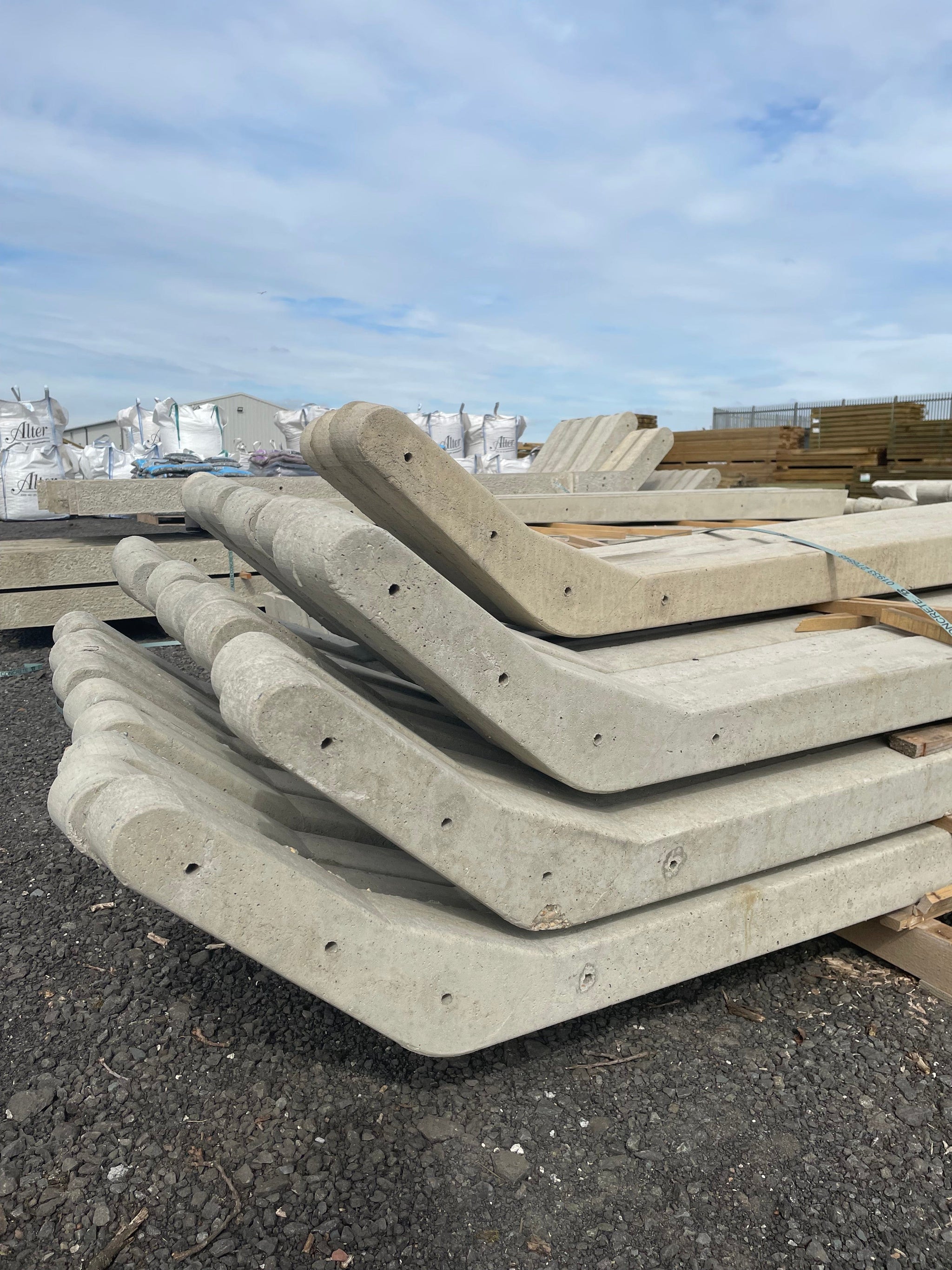 Concrete Security Fence Posts & Struts | Heavy-Duty Posts for High-Sec ...