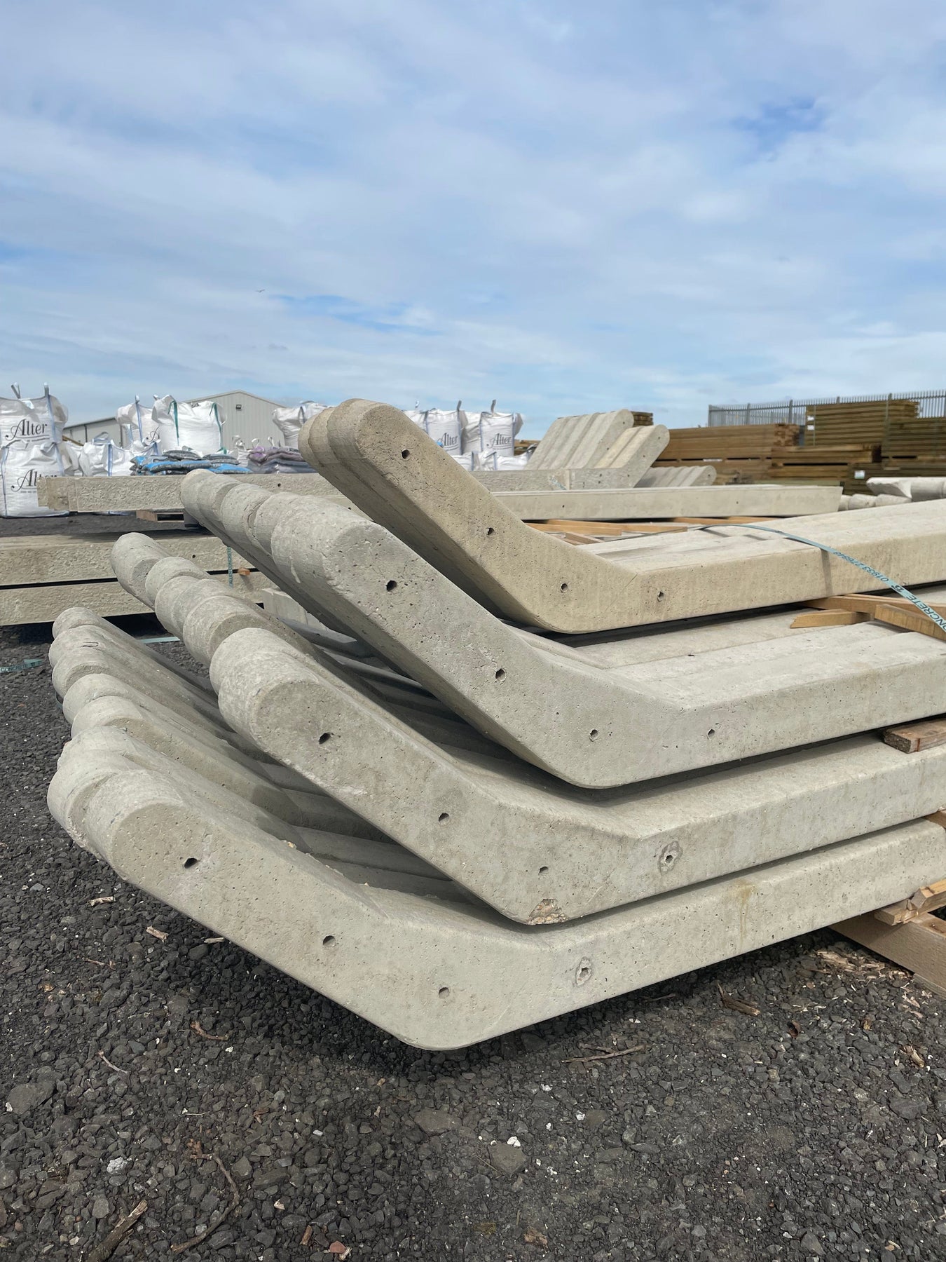 Concrete Security Fence Posts & Struts | Heavy-Duty Posts for High-Security Fencing