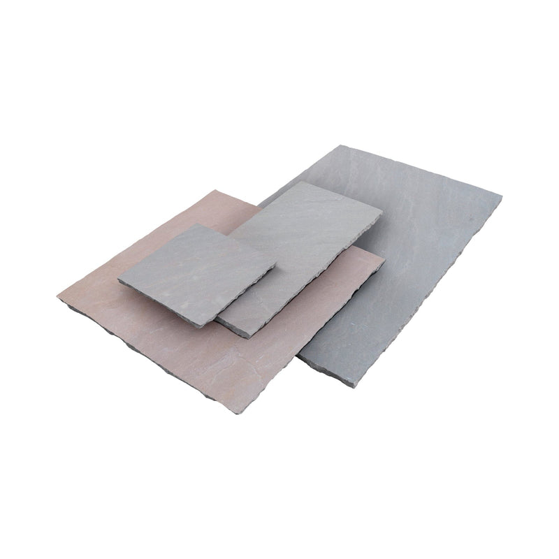 Sandstone Slabs Single Size 600 x 600 x 18mm - Available in 3 colours