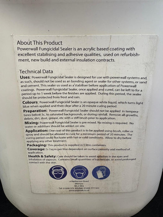 Enewall's Powerwall Fungacidal Sealer