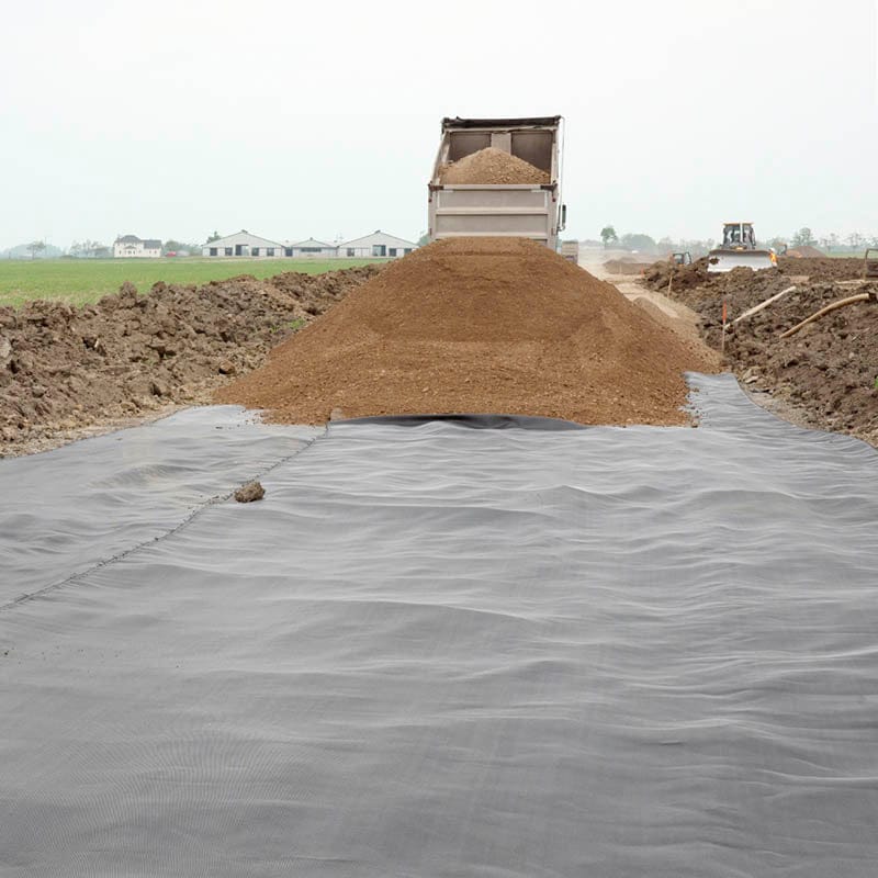 Lotrak Base Black weed Membrane 4.5m wide price per sqm