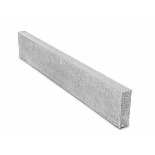 Standard concrete grey flat top edging Kerb 900 x 200  x50mm