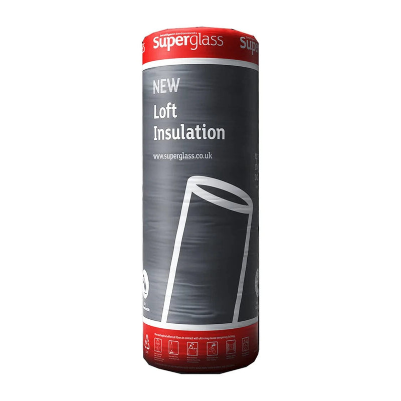 SUPERGLASS Multi Roll 44. 6.65m x 1140mm  [ 7.58m2] 150mm Insulation Roll