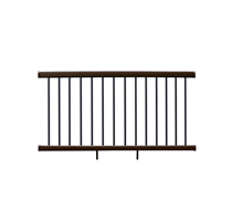 UltraShield Hybrid Composite Railing System | 1.8m Deck Balustrade Kit in 5 Colours