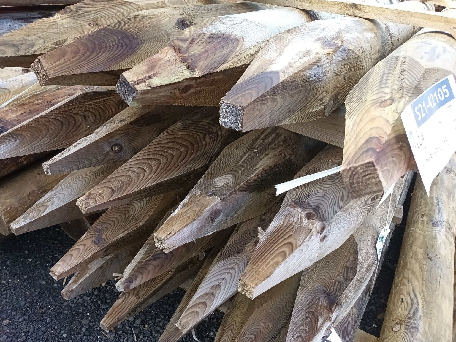 Straining & Turning Posts | Agricultural Fencing Posts with 15-Year Wa ...