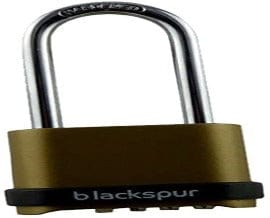 BLACKSPUR 4 DIGIT COMBINATION PADLOCK