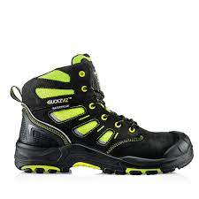 Buckviz BVIZ2 Safety Boots Black/Yellow