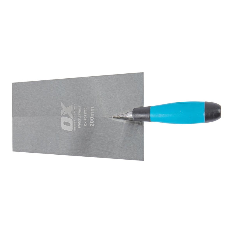 OX Pro 180mm square front trowel