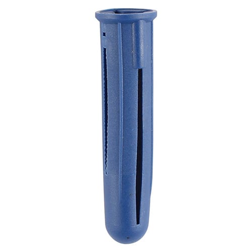 Timco - Blue Plastic Plug 45mm - 10PCS