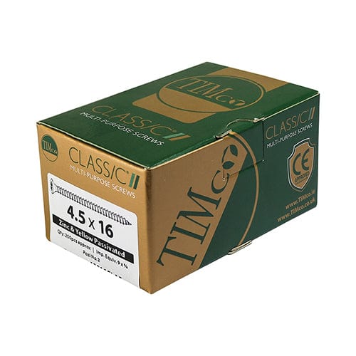 Timco - Classic Screw PZ2 CSK ZYP
4.0 x 50 - box of 200