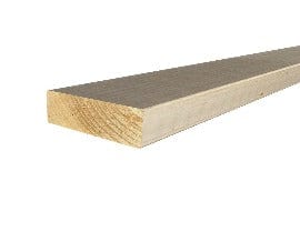 Regularised 4.8M x 125 x 47   (16ft x 5 x 2) Joist KD C16