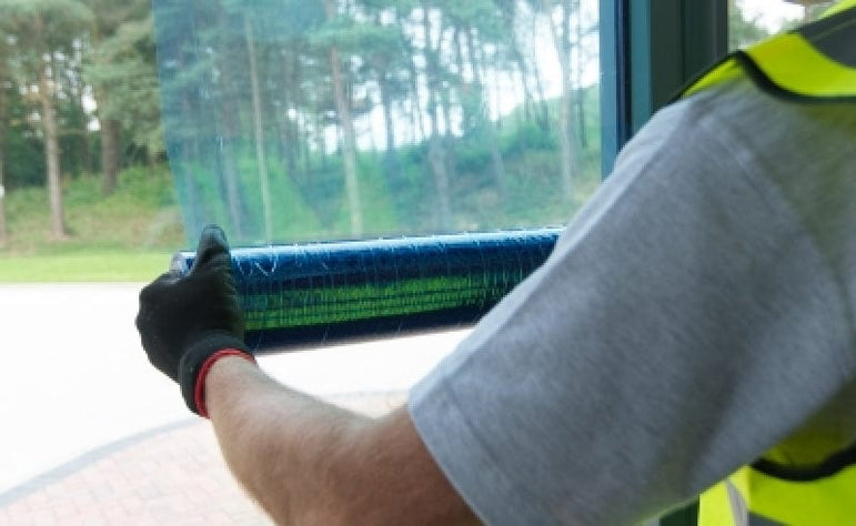 PROGUARD WINDOW PROTECTION FILM BLUE £ 50M X 600MM