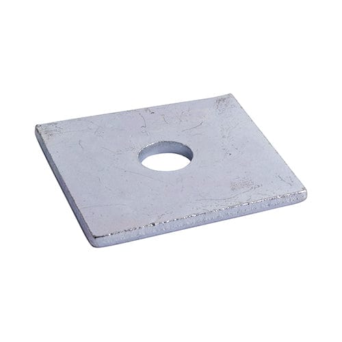 Timco - Square Plate Washer - BZP M16 x 50 x 50 x 3 - 2 PCS